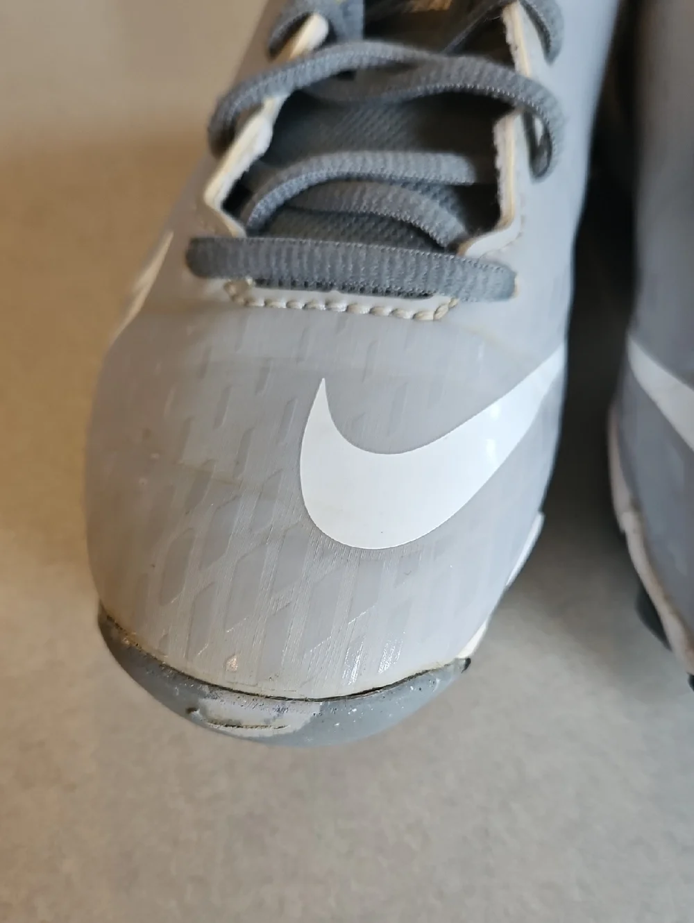 Nike Gray Softball Youth Cleats